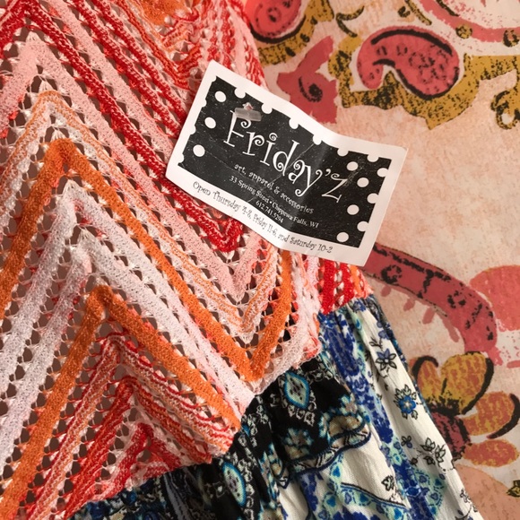 Easel Boho Mixed Print Tunic - Picture 4 of 8